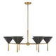 Cortan Six Light Chandelier (10316-855)