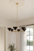 Cortan Six Light Chandelier (10316-855)