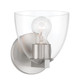 Minka-Lavery - 12481-84 - One Light Bath Sconce - Noellea - Brushed Nickel