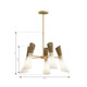 Vantrel Five Light Chandelier (14265-732)