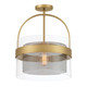Ravik One Light Convertible Pendant/Semi-Flush Mount (1916-732)