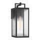 Minka-Lavery - 78202-899 - One Light Outdoor Wall Sconce - Edgewood - Dark Matte Black