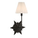 Savoy House - 9-4408-1-188 - One Light Wall Sconce - Crestwood - Black Tourmaline