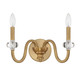 Bergdorf Two Light Wall Sconce (9-5800-2-322)