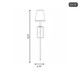 Monroe One Light Wall Sconce (9-7144-1-89)