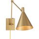 Savoy House - 9-8006CP-1-127 - One Light Wall Sconce - Pharos - Noble Brass