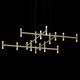 Sonneman - 1791.14 - LED Pendant - Systema Staccato - Brass