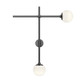 Sonneman - 2062.25 - LED Wall Sconce - Sabon - Satin Black