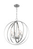 Nuvo Lighting - 60-7048 - Six Light Pendant - Pendleton - Brushed Nickel
