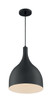 Nuvo Lighting - 60-7087 - One Light Pendant - Bellcap - Matte Black