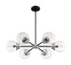 Axis Six Light Chandelier (60-7136)