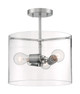 Sommerset Three Light Semi Flush Mount (60-7178)