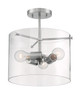 Sommerset Three Light Semi Flush Mount (60-7178)