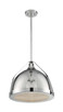 Nuvo Lighting - 60-7213 - One Light Pendant - Barbett - Polished Nickel