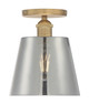 Motif One Light Semi Flush Mount (60-7323)