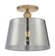 Motif One Light Semi Flush Mount (60-7324)