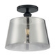 Motif One Light Semi Flush Mount (60-7334)