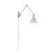 Nuvo Lighting - 60-7365 - One Light Swing Arm Wall Lamp - Fulton - Polished Nickel