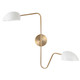 Trilby Two Light Wall Sconce (60-7394)