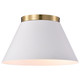 Dover Three Light Flush Mount (60-7418)
