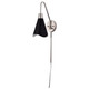 Nuvo Lighting - 60-7469 - One Light Wall Sconce - Tango - Matte Black / Polished Nickel