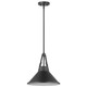 Nuvo Lighting - 60-7645 - One Light Pendant - Zelda - Black