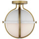 Lincoln One Light Semi Flush Mount (60-7663)