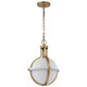 Nuvo Lighting - 60-7664 - One Light Pendant - Lincoln - Matte White