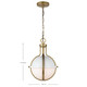 Lincoln One Light Pendant (60-7664)