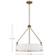 Halter Four Light Pendant (60-7691)