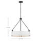 Halter Four Light Pendant (60-7692)