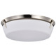 Nuvo Lighting - 60-7761 - Four Light Flush Mount - Rowen - Brushed Nickel