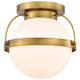 Lakeshore One Light Flush Mount (60-7780)