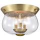 Boliver Three Light Flush Mount (60-7807)