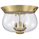 Boliver Three Light Flush Mount (60-7807)