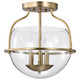 Amado Three Light Semi Flush Mount (60-7821)