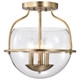 Amado Three Light Semi Flush Mount (60-7821)