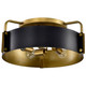 Nuvo Lighting - 60-7841 - Four Light Semi Flush Mount - Altos - Matte Black