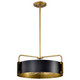 Nuvo Lighting - 60-7843 - Four Light Pendant - Altos - Matte Black