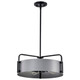 Nuvo Lighting - 60-7853 - Four Light Pendant - Altos - Matte Gray