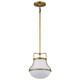 Nuvo Lighting - 60-7862 - One Light Pendant - Valdora - Natural Brass