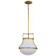 Nuvo Lighting - 60-7863 - One Light Pendant - Valdora - Natural Brass
