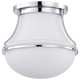 Nuvo Lighting - 60-7870 - One Light Flush Mount - Valdora - Polished Nickel