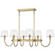 Brookside Six Light Island Pendant (60-7887)