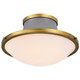 Lafayette Three Light Flush Mount (60-7916)