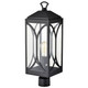 Nuvo Lighting - 60-8124 - One Light Post Top - Oaklyn - Matte Black