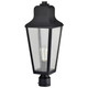 Nuvo Lighting - 60-8134 - One Light Post Top - Lawrence - Matte Black