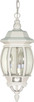 Nuvo Lighting - 60-894 - Three Light Hangng Lantern - Central Park - White