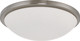 Nuvo Lighting - 62-1044 - LED Flush Mount - Button - Brushed Nickel