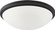 Nuvo Lighting - 62-1442 - LED Flush Mount - Button - Matte Black